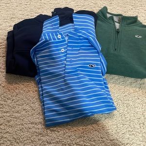 Bundle of 3 size 7 vivneyard vines tops excellent used condition